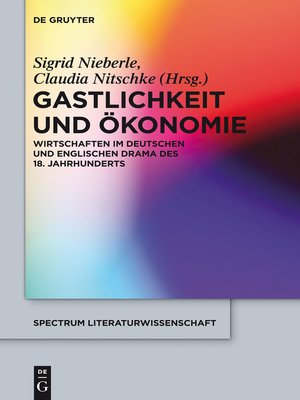cover image of Gastlichkeit und Ökonomie